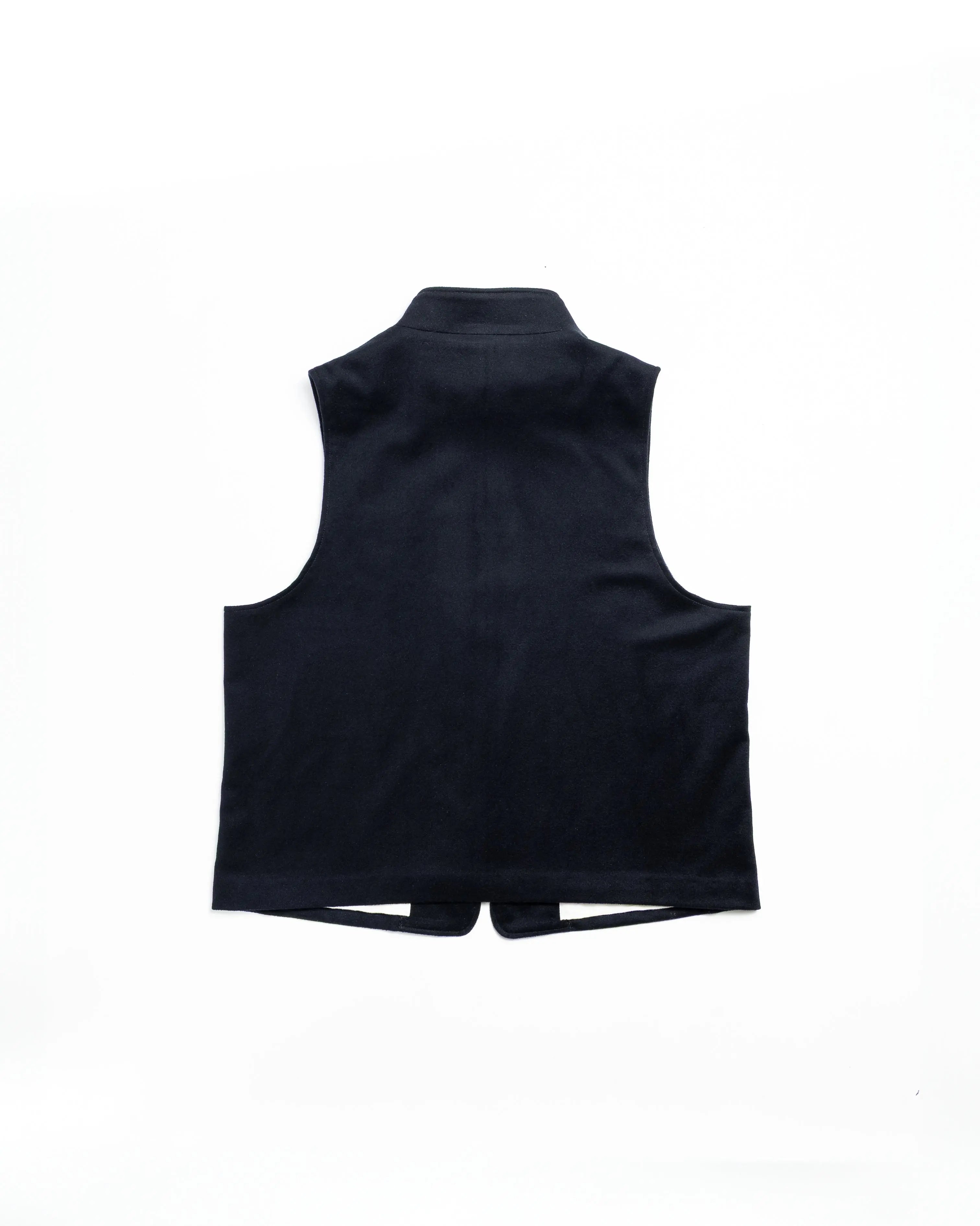 Gilet Continental en cachemire loro piana vue de dos